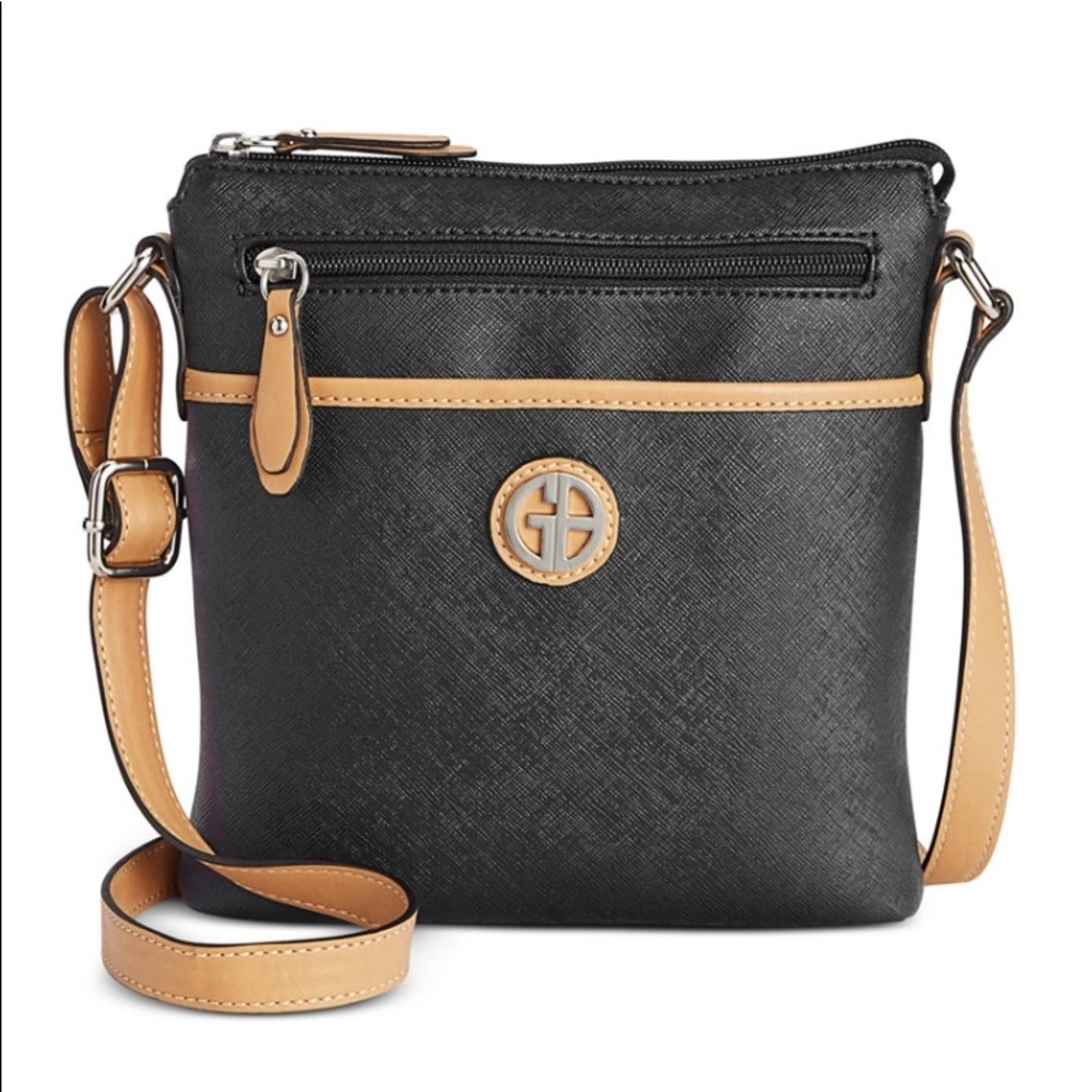 Giani Bernini Saffiano Crossbody Purse - Picture 1 of 8